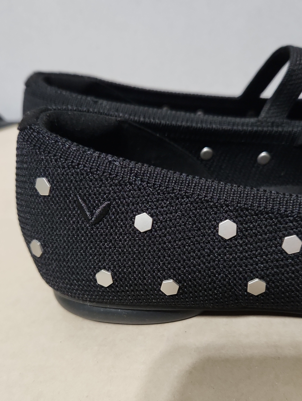 NIB Vivaia Tamia Mary Jane Studded Flats. Size 7.5 - Picture 9 of 10